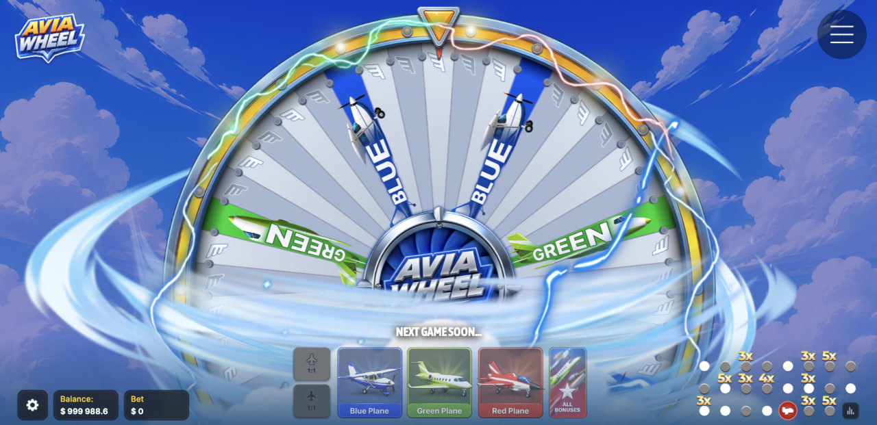 Avia Wheel game real money bonus demo scam check, desktop wheel and plane cards